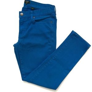 JCrew Toothpick Jeans Blue Skinny Jeans Size 28